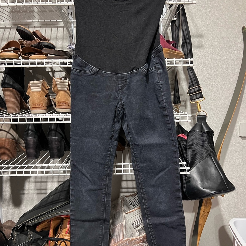Black 1822 Maternity Pants